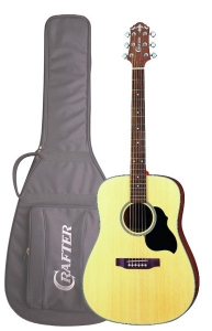 Акустическая гитара CRAFTER LITE-D SP / N с чехлом